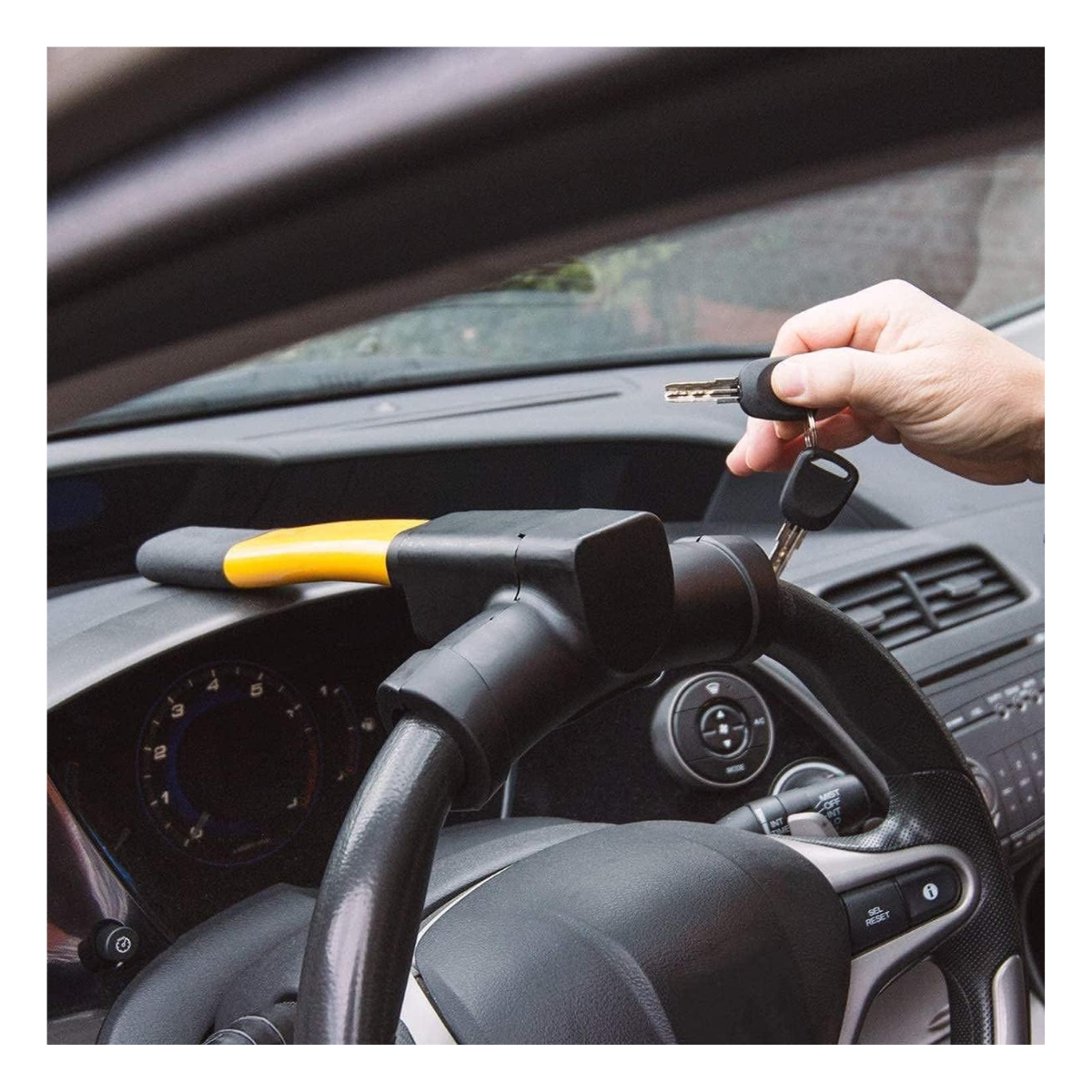 Cerradura Tipo T Antirrobo para Volante