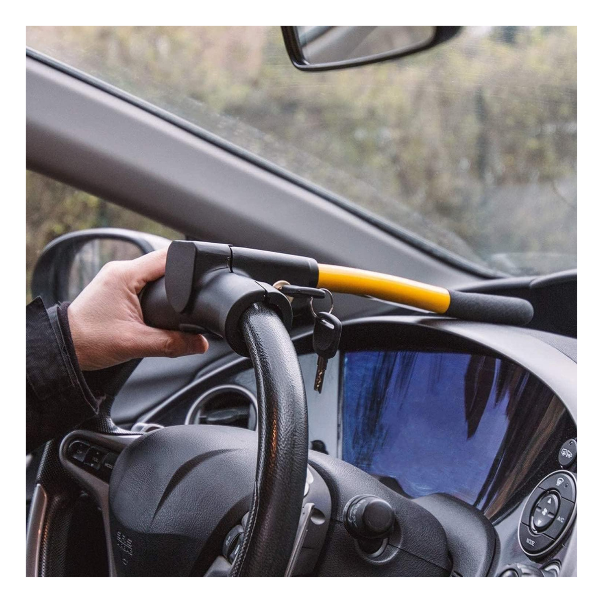 Cerradura Tipo T Antirrobo para Volante