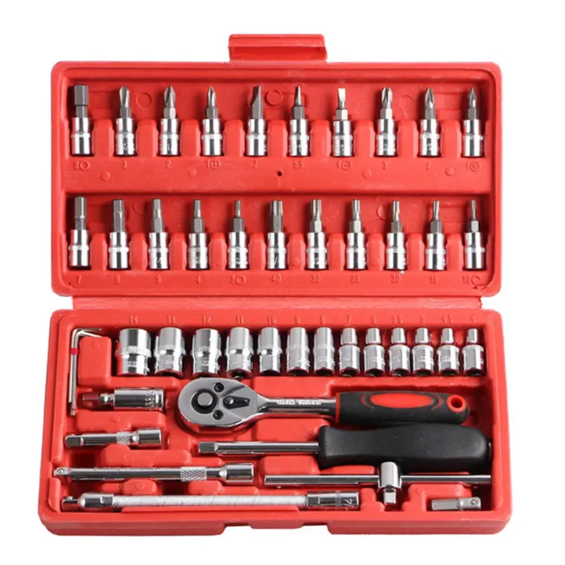 Caja Set Dados Herramientas 42 Piezas