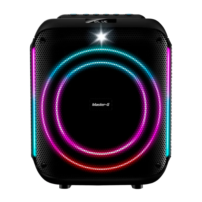 Parlante Karaoke Master-G Scratch Bluetooth 8in 5W TWS LED