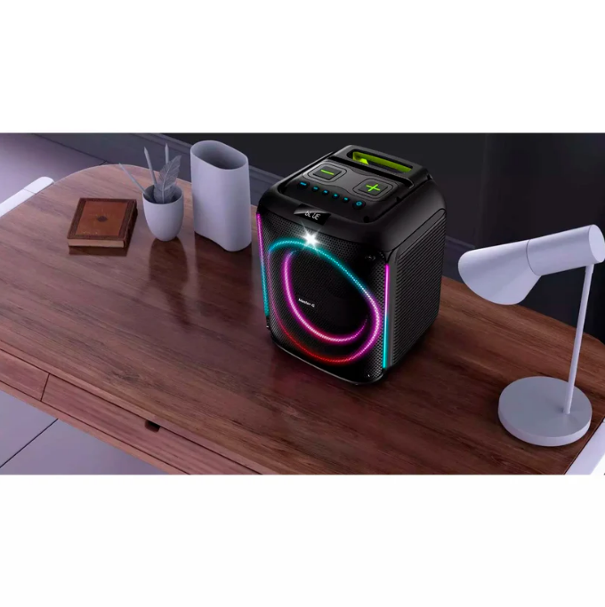 Parlante Karaoke Master-G Scratch Bluetooth 8in 5W TWS LED