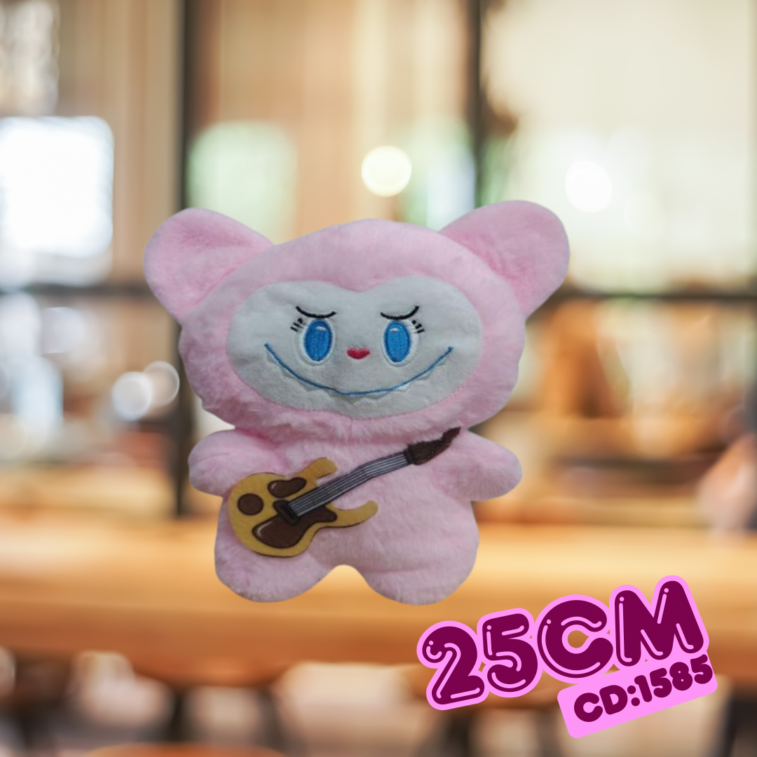 PELUCHE LA BUBU CON GUITARRA 25CM