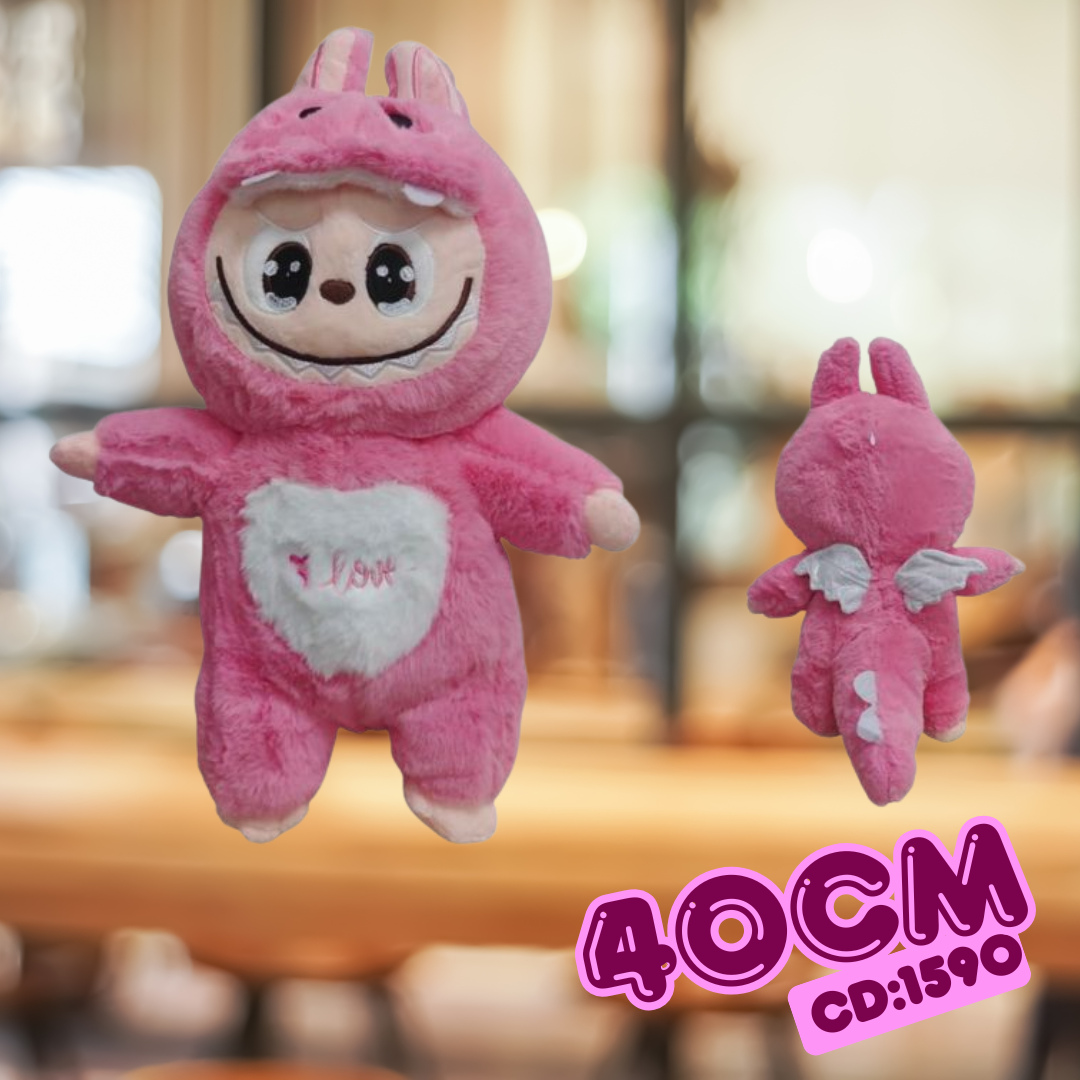 PELUCHE LA BUBU DINOSAURIO 40CM