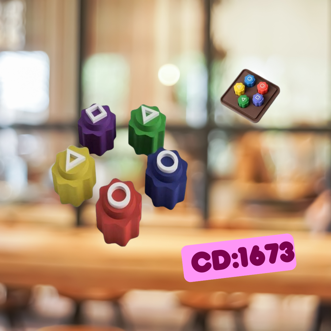 DADOS DEL JUEGO DEL CALAMAR